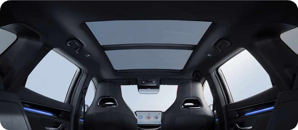 Panoramic sunroof