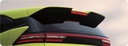 Sporty rear spoiler